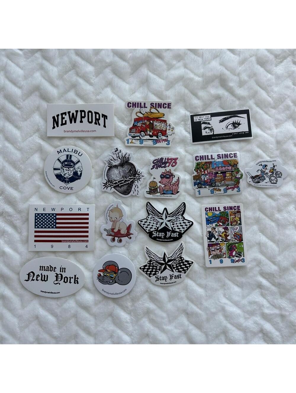 Brandy Melville stickers bundle
